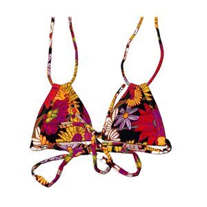 Janeane Floral Euro Bow Montce Swim Top